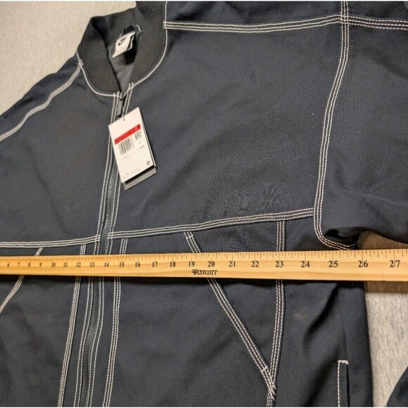 NWT$170 Nike Sportswear Women's Oversized Graphic Cargo Jacket Sz L IB2037-010 - Picture 6 of 9